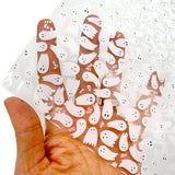 Hey Boo | Premium Transparent Fabric