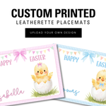 CUSTOM PRINTED PREMIUM FAUX LEATHER PLACEMATS - Eliza Henri