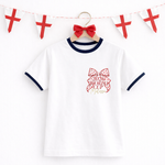 DTF TRANSFER - WORLD CUP 2026- ENGLAND BOW- POCKET SIZE - Eliza Henri