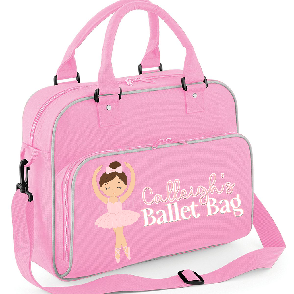 DTF TRANSFER - DANCE BAGS- PINK BALLERINAS - Eliza Henri