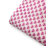 Heart Lashes Premium Faux Leather Fabric Sheets - Eliza Henri