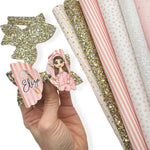 MAKE UP DOLLY BOWS 3.5” | PRE CUT DIY HAIR BOW LOOPS - Eliza Henri
