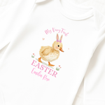 DTF TRANSFER | MY VERY FIRST EASTER- DUCK BUNNY PINK - Eliza Henri