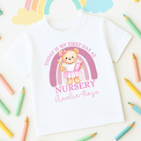 CUSTOM DTF TRANSFER | FIRST DAY AT NURSERY- PINK - Eliza Henri