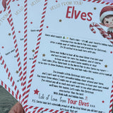 Elves returning letter bundle- 6 pk