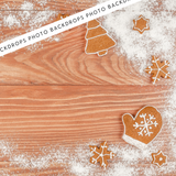 Sugar, Spice & Christmas Wishes Canvas/PVC Photography Backdrop