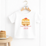 DTF TRANSFER - PANCAKE DAY- HAPPY PANCAKE DAY- STRAWBERRIES
