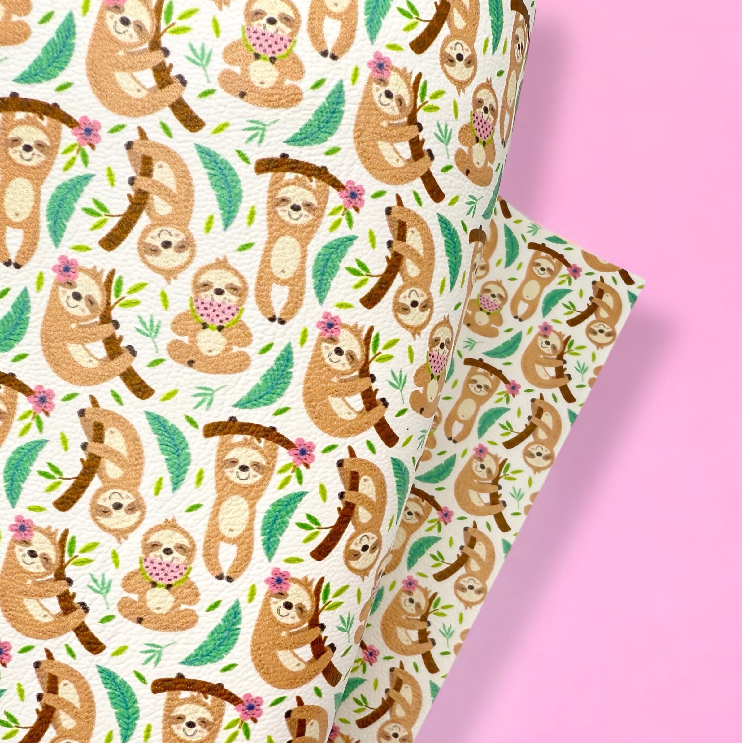 HEY SLOTH | PREMIUM FAUX LEATHER FABRICS - Eliza Henri