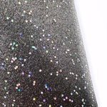 Cosmic Black Lux Premium Fine Glitter Fabric - Eliza Henri