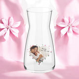 CUSTOM- PHOTO & MESSAGE SOLVENT MUG DECAL- MAMA’S FLOWERS