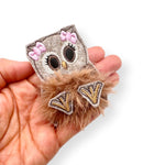 Olivia Owl Fur Baby - Fluffy Friends Felties - Eliza Henri