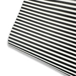 Mono Stripes Premium Faux Leather Fabric - Eliza Henri