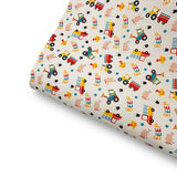 Beep Beep Farm Life Premium Faux Leather Fabric - Eliza Henri