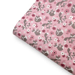 Grey Foxes Premium Faux Leather Fabric Sheets - Eliza Henri