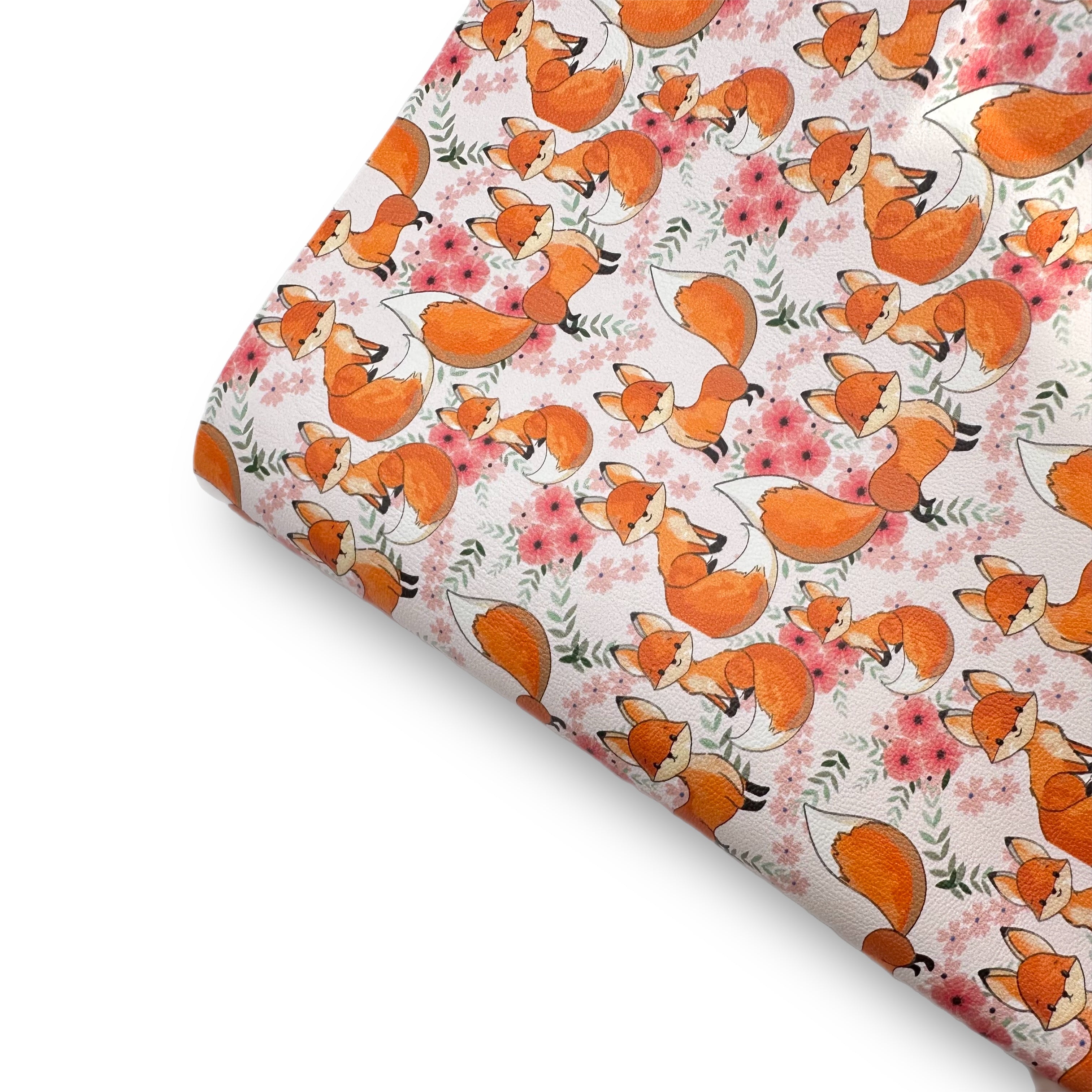 Pretty Foxes Premium Faux Leather Fabric Sheets - Eliza Henri