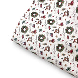 Merry Xmas Premium Faux Leather Fabric Sheets - Eliza Henri