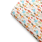 Nutcracker Xmas Premium Faux Leather Fabric Sheets - Eliza Henri