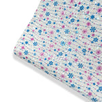 Winter Wonderland Chunky Glitter Fabric - Eliza Henri