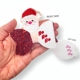 HO HO HO 3.5'' Bow Loop Halves - Eliza Henri