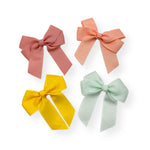 Grosgrain Ribbon Hair Bows 4” - Eliza Henri