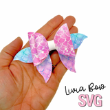 The Livia Mermaid Bow | SVG & PDF