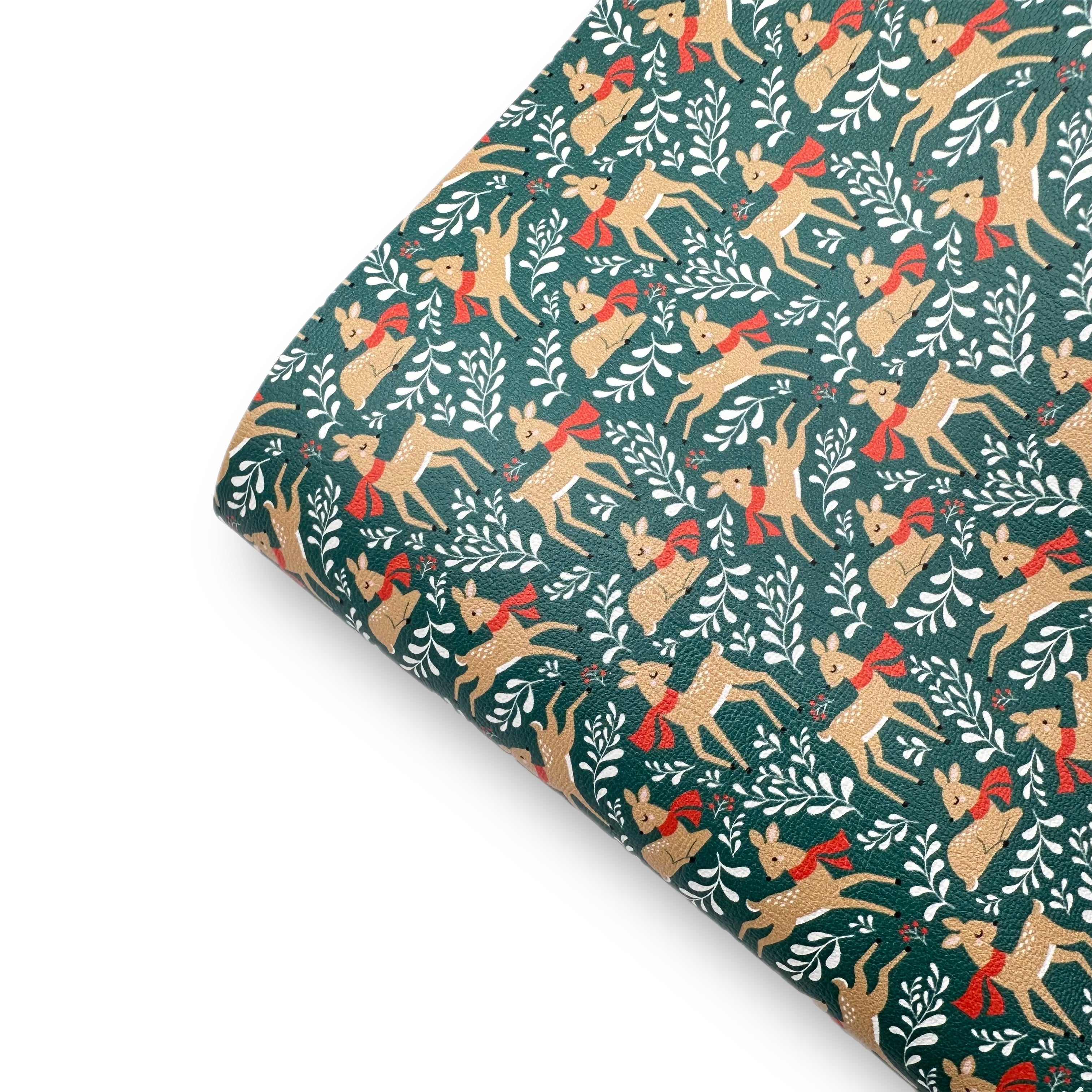 Mummys Little Deer Premium Faux Leather Fabric Sheets - Eliza Henri