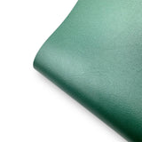 Winter Forest Green Core Colour Premium Faux Leather Fabric Sheets - Eliza Henri