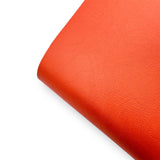 Winter Clementines Core Colour Premium Faux Leather Fabric Sheets - Eliza Henri