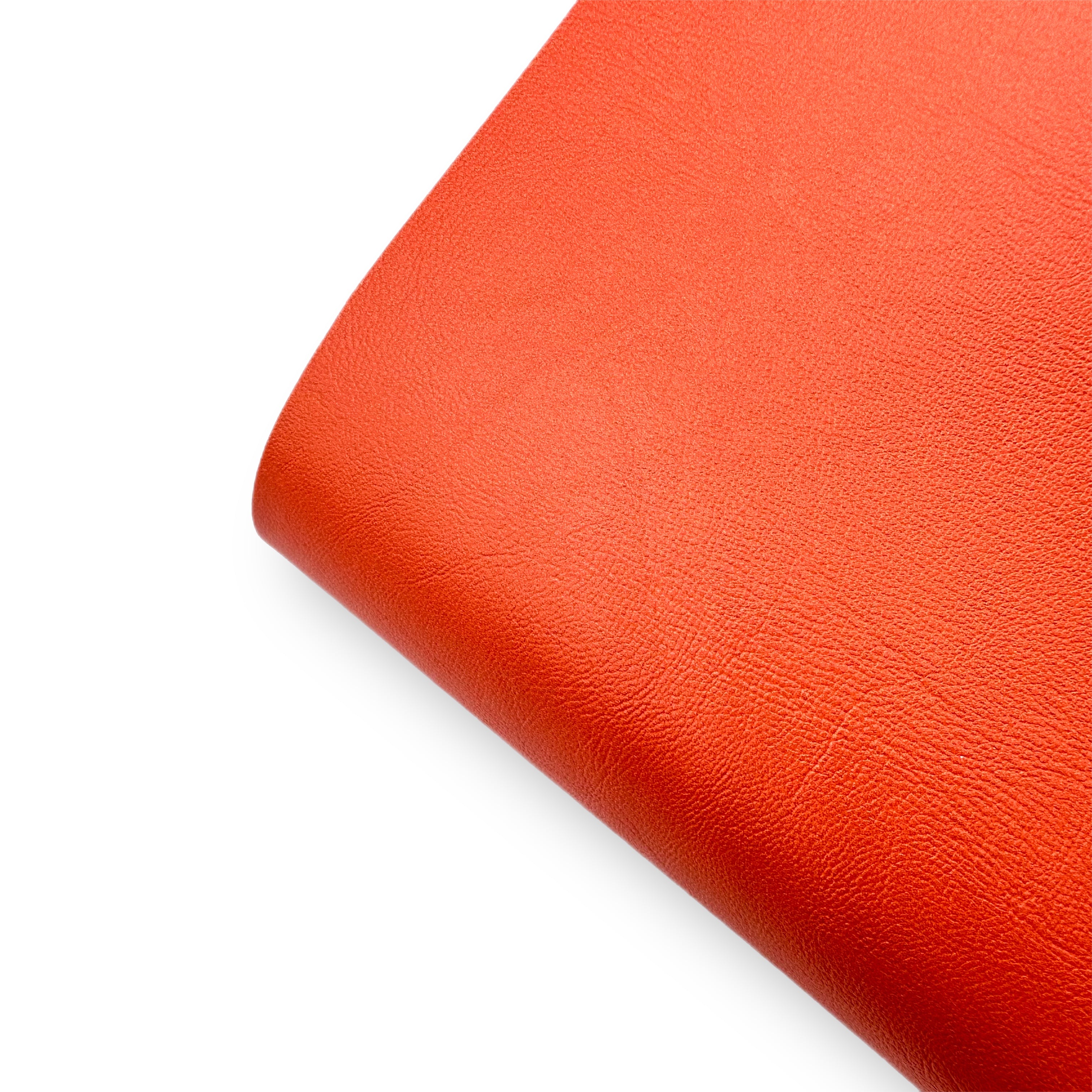 Winter Clementines Core Colour Premium Faux Leather Fabric Sheets - Eliza Henri