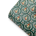 Little Winter Deer Premium Faux Leather Fabric Sheets - Eliza Henri