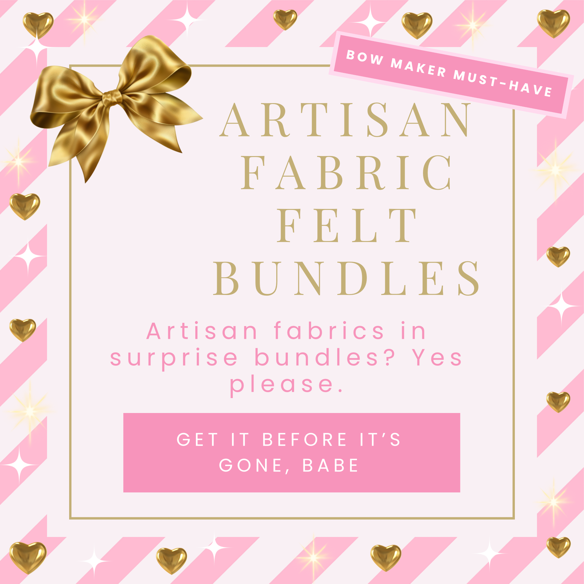 Artisan Fabric Felt Surprise Bundles- 6 Sheets - Eliza Henri