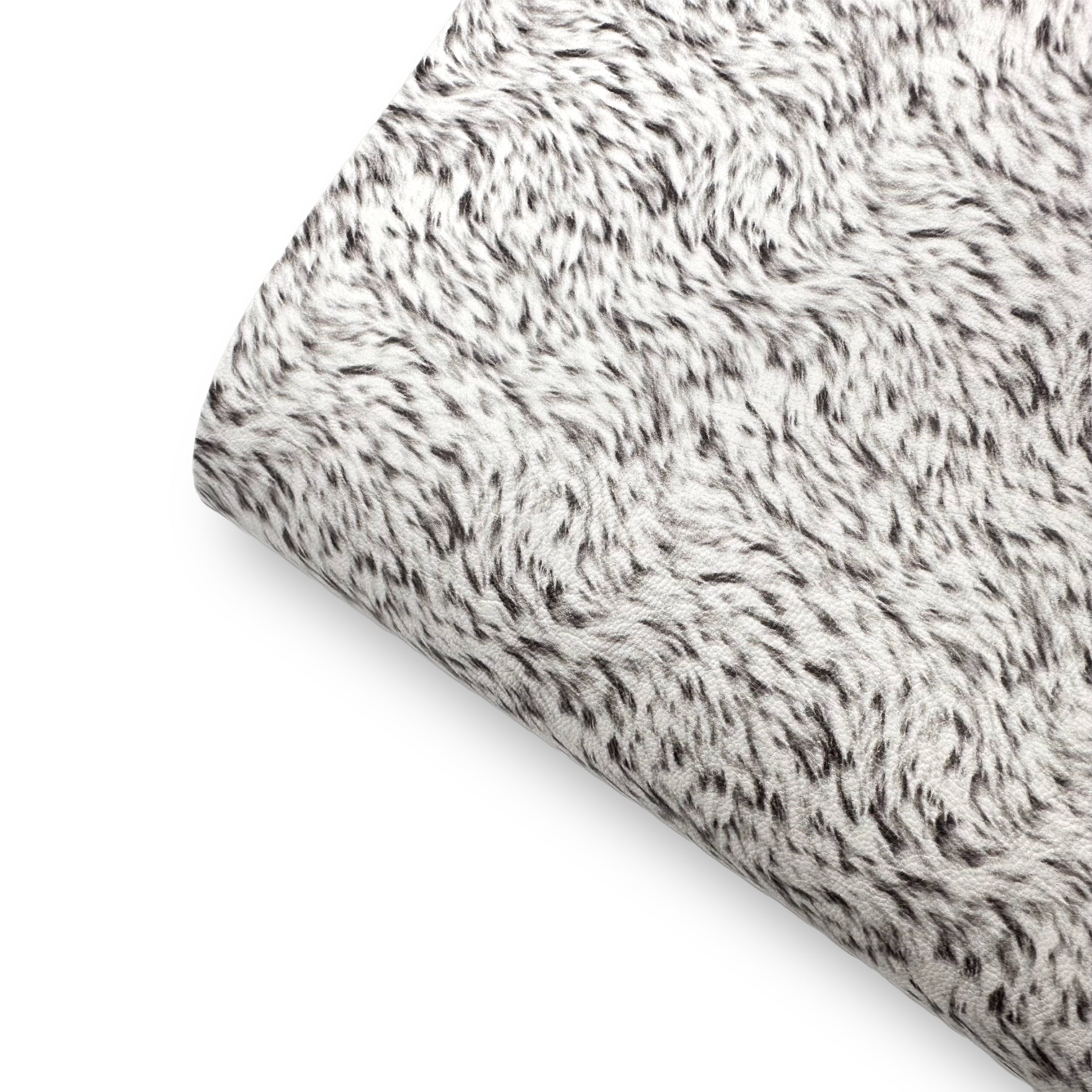 Penguin Fluff Effect Premium Faux Leather Fabric Sheets - Eliza Henri