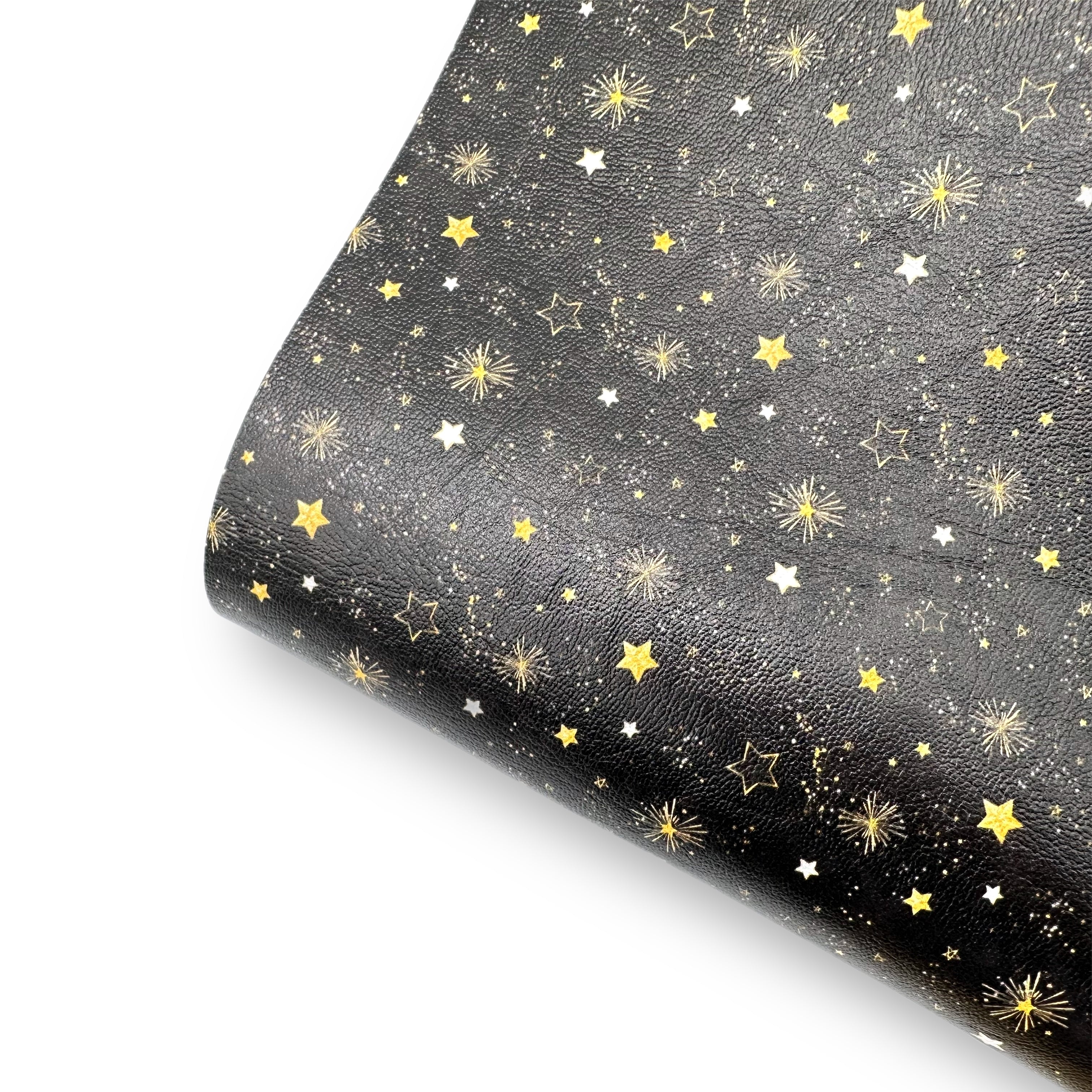 Stars & Fireworks Premium Faux Leather Fabric Sheets - Eliza Henri