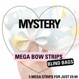 Faux Leather MEGA Bow Strips - Mystery Blind Bags