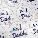 EH No. 1 Dad, Daddy Badge Shaker Felties - Eliza Henri