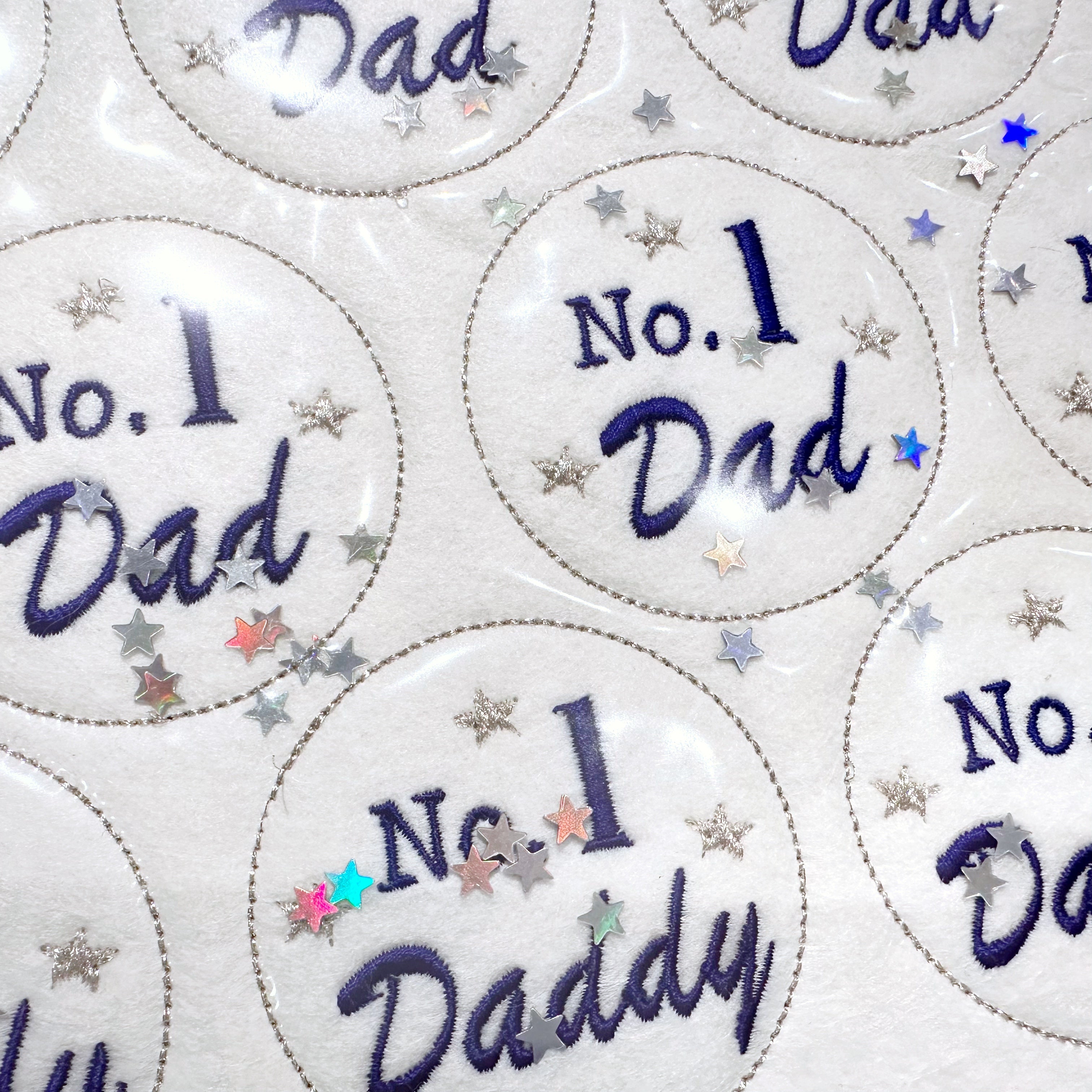 EH No. 1 Dad, Daddy Badge Shaker Felties - Eliza Henri