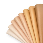 Skin Tones Premium Faux Leather Fabric - Eliza Henri