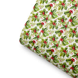 Holly Time Premium Faux Leather Fabric Sheets - Eliza Henri