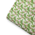 Christmas Berries Premium Faux Leather Fabric Sheets - Eliza Henri