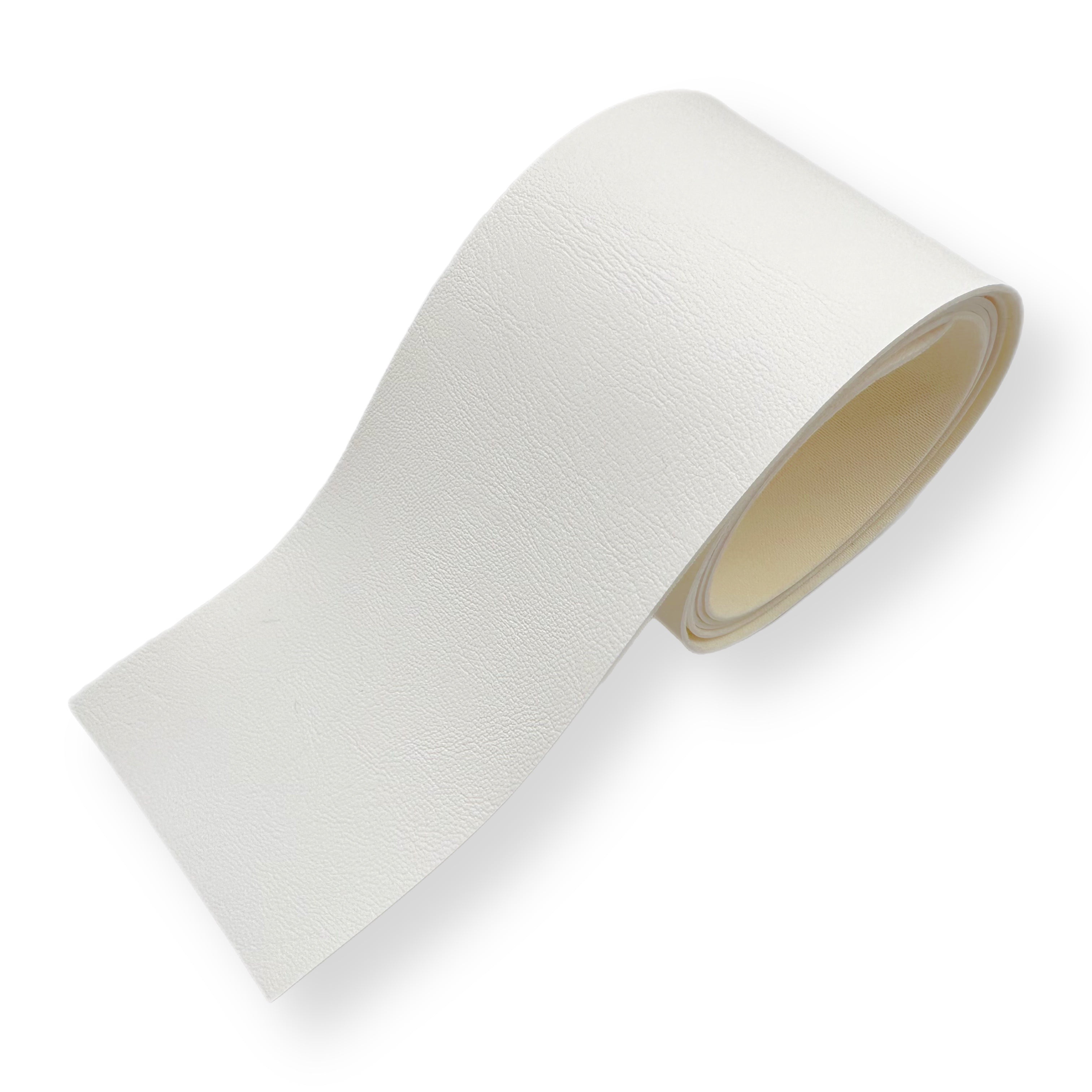 Pure White | Core Colour Faux Leather Mega Bow Strips - Eliza Henri