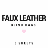 Faux Leather Mystery Blind Bags
