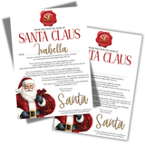 Letter From Santa - Classic Santa Edition 2026- A4 Premium Card