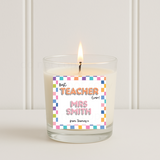 PERSONALISED RETRO CHECK | CANDLE SOLVENT STICKERS - Eliza Henri