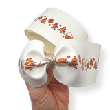 Gingerbread Border | Faux Leather Mega Bow Strips