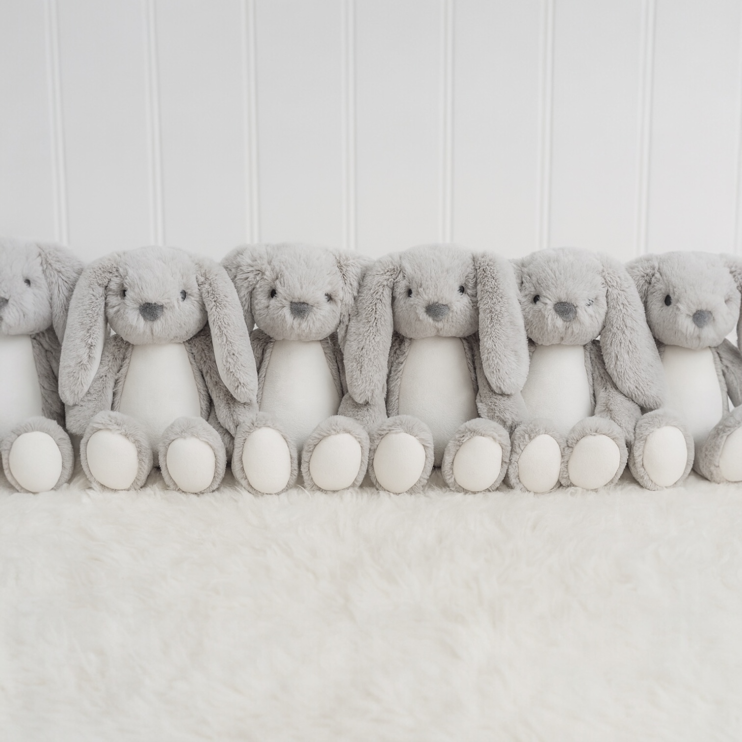 BULK PACKS- MUMBLES GREY BUNNY- PACK OF 6 - Eliza Henri