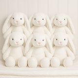 BULK PACKS- MUMBLES WHITE BUNNY- PACK OF 6
