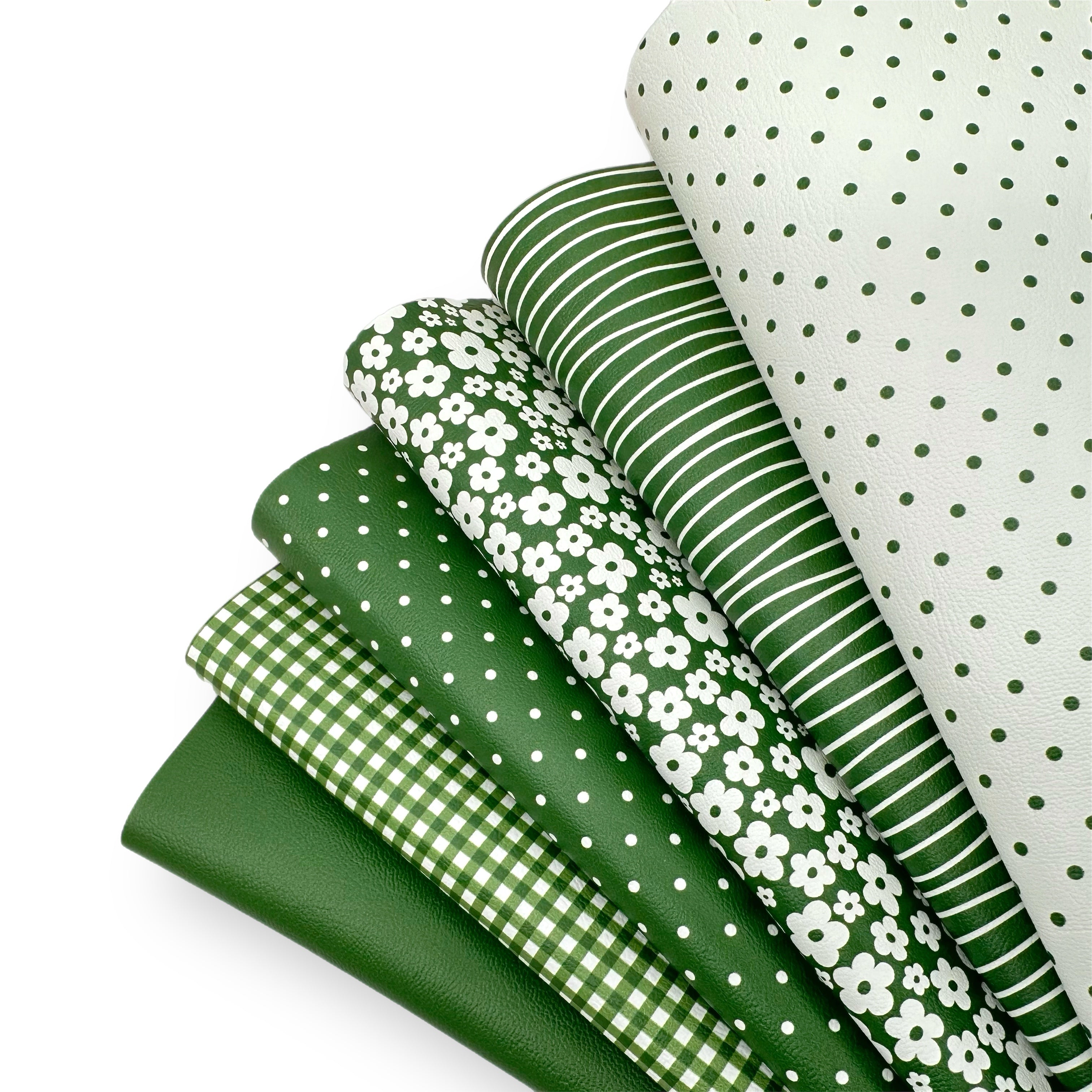 Patterned School Collections Premium Faux Leather Fabric - Eliza Henri