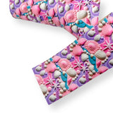 3D Seashells Faux Leather Mega Bow Strips - Eliza Henri