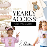 THE CRAFTER’S VAULT- DIGITAL IMAGE DRIVE- YEARLY ACCESS PASS - Eliza Henri