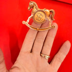 Rocking Horse North Pole Official Wax Seal Effect Solvent Stickers - Eliza Henri